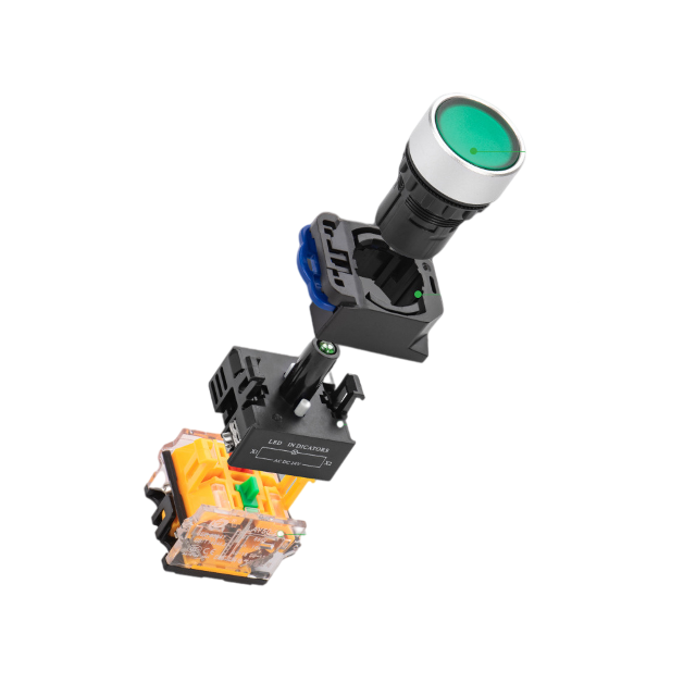 Waterproof Laser Machine Parts Starter Push Button Switches 380V