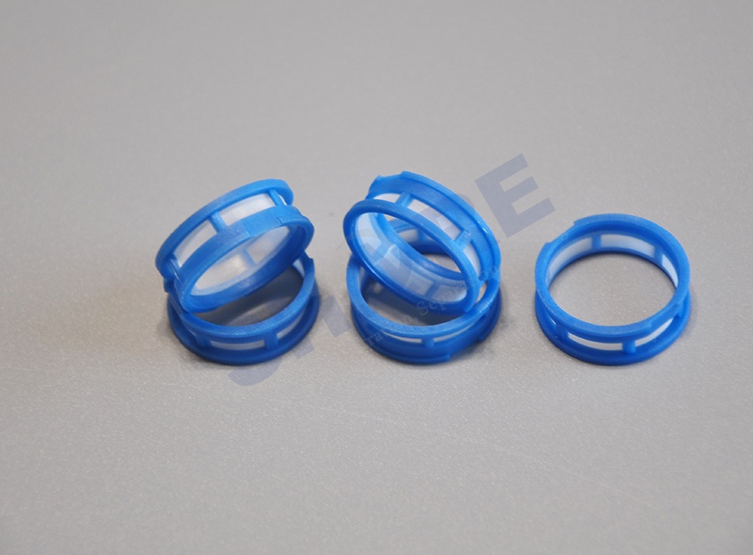 TBI side feed fuel injector filter