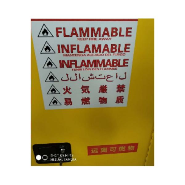 Mail Packing Industrial Flammable and Explosive Safety Cabinet for Workshop School