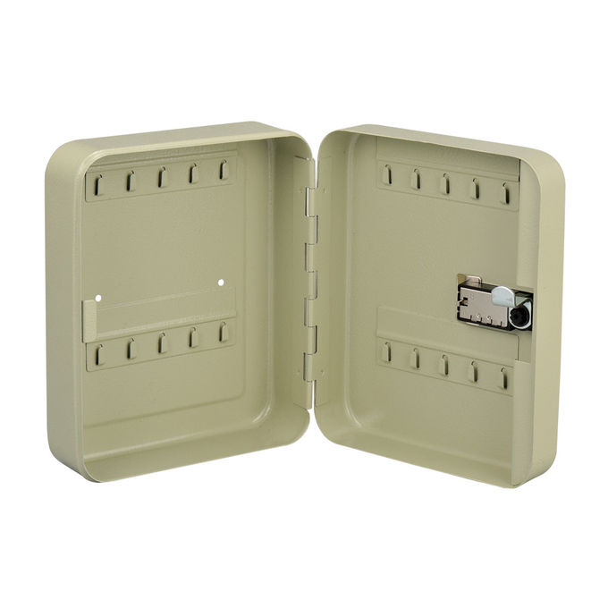 8 Inch High Portability 20 position Metal Key Box With Combination Lock