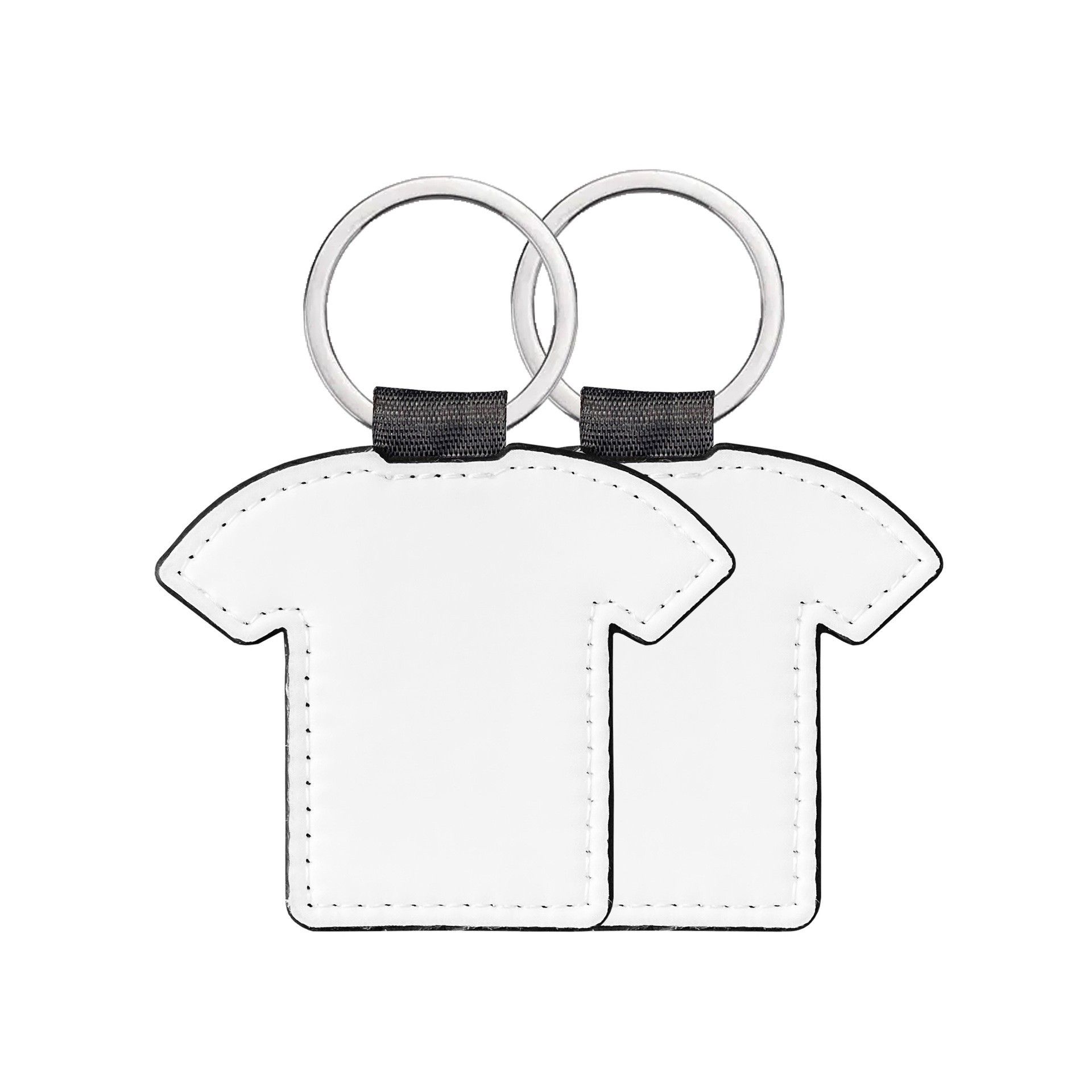 Printable Sublimation Leather Keychain Blanks With DIY Printing