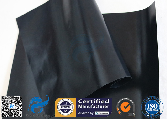 PTFE Coated Fiberglass Fabric 0.12mm Black 260℃ Non Stick Food Grade