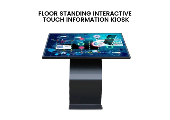 Exhibition Hall Self Service Touch Screen Kiosks 21.5 32 43 55'' Android Windows