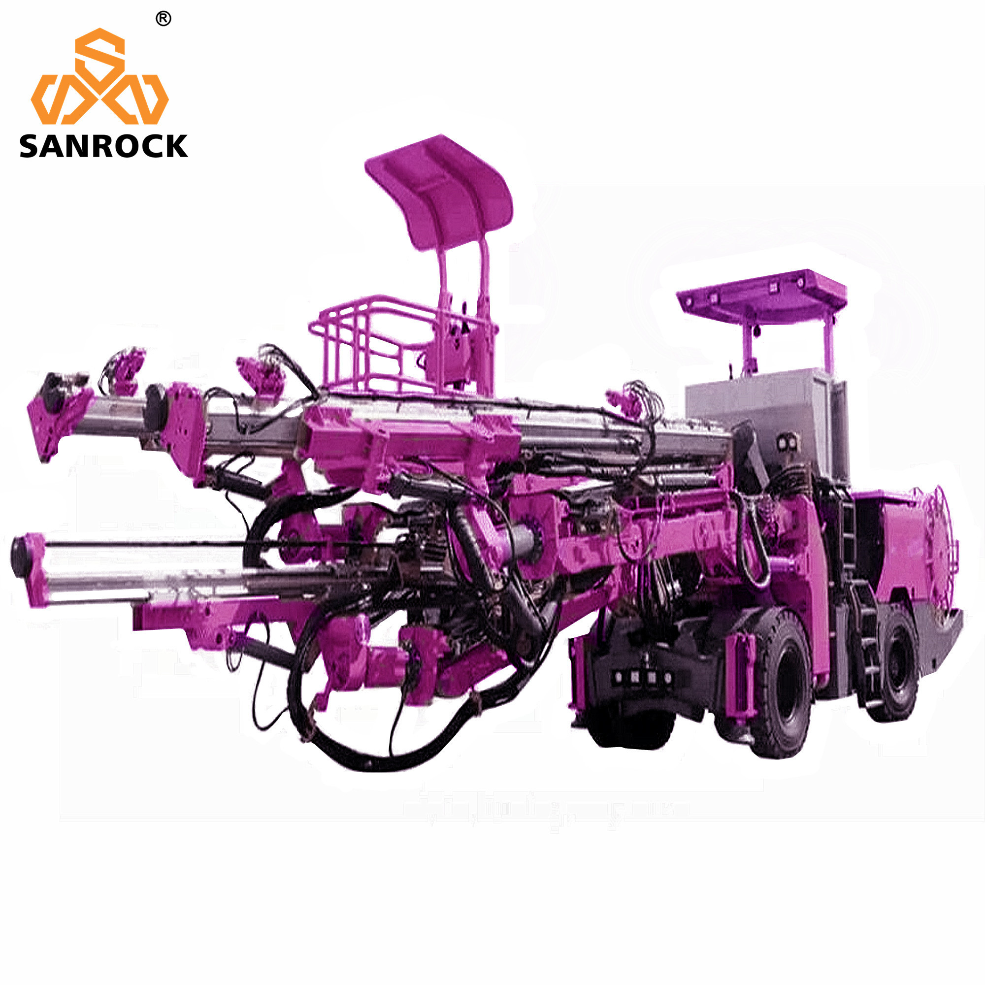 Tunnel Excavation Rock Drilling Rig Mining Equipment Jumbo Underground Drilling Machine
