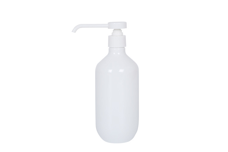 500ml PET Bottle+PP Pump Shampoo / Lotion Pump Bottle Skincare Packaging UKH08