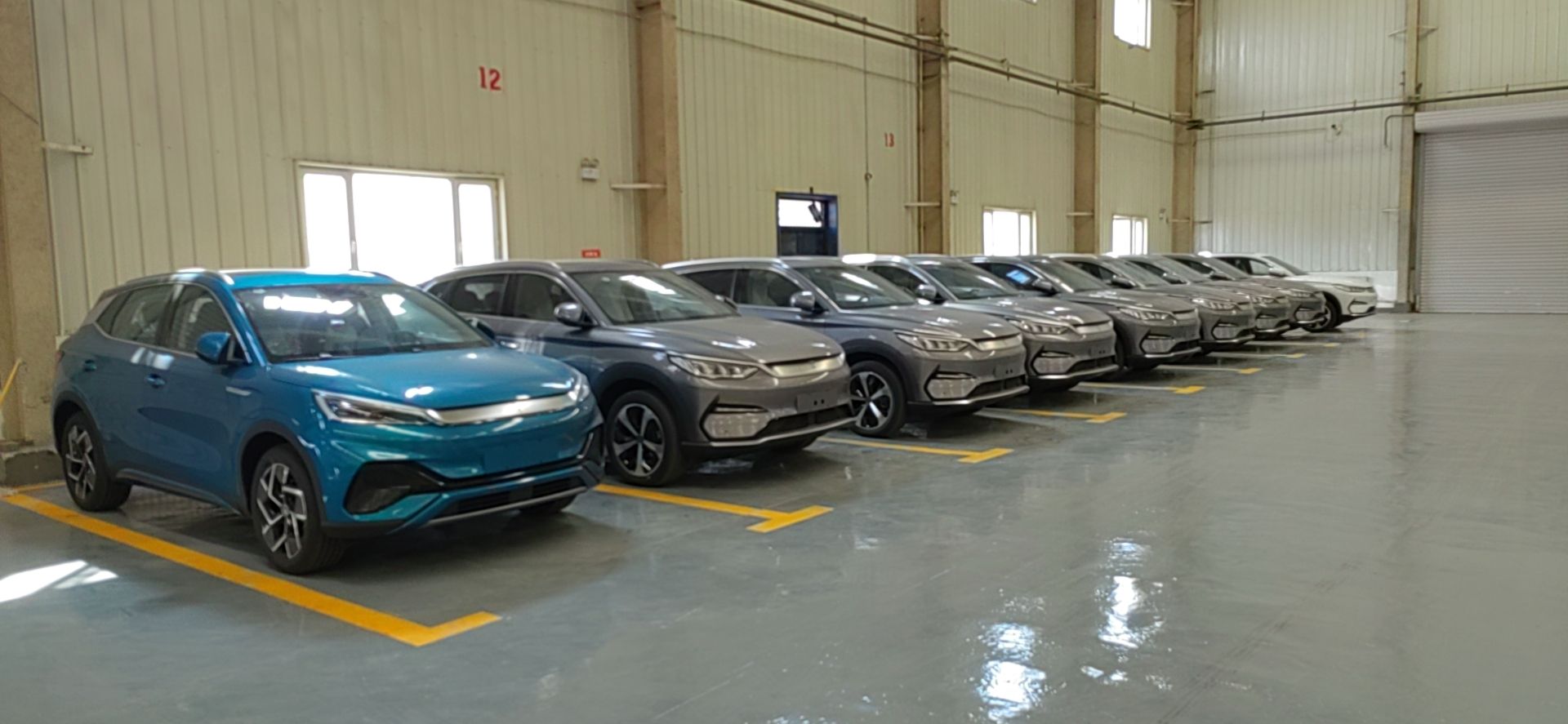 High Speed SUV BYD YUAN PLUS Electric Vehicle with 5 Seats and Maximum Torque of Motor 430 N.m 4455 x 1875 x 1615mm
