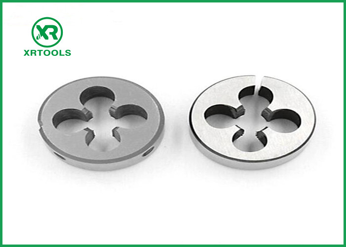 Metric / Inch Pipe Threading Dies , High Hardness 1 Inch Die TIAIN Coated