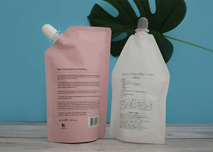 Compound Aluminum Foil Vacuum Spout Pouch Bag 10 Colors Printing