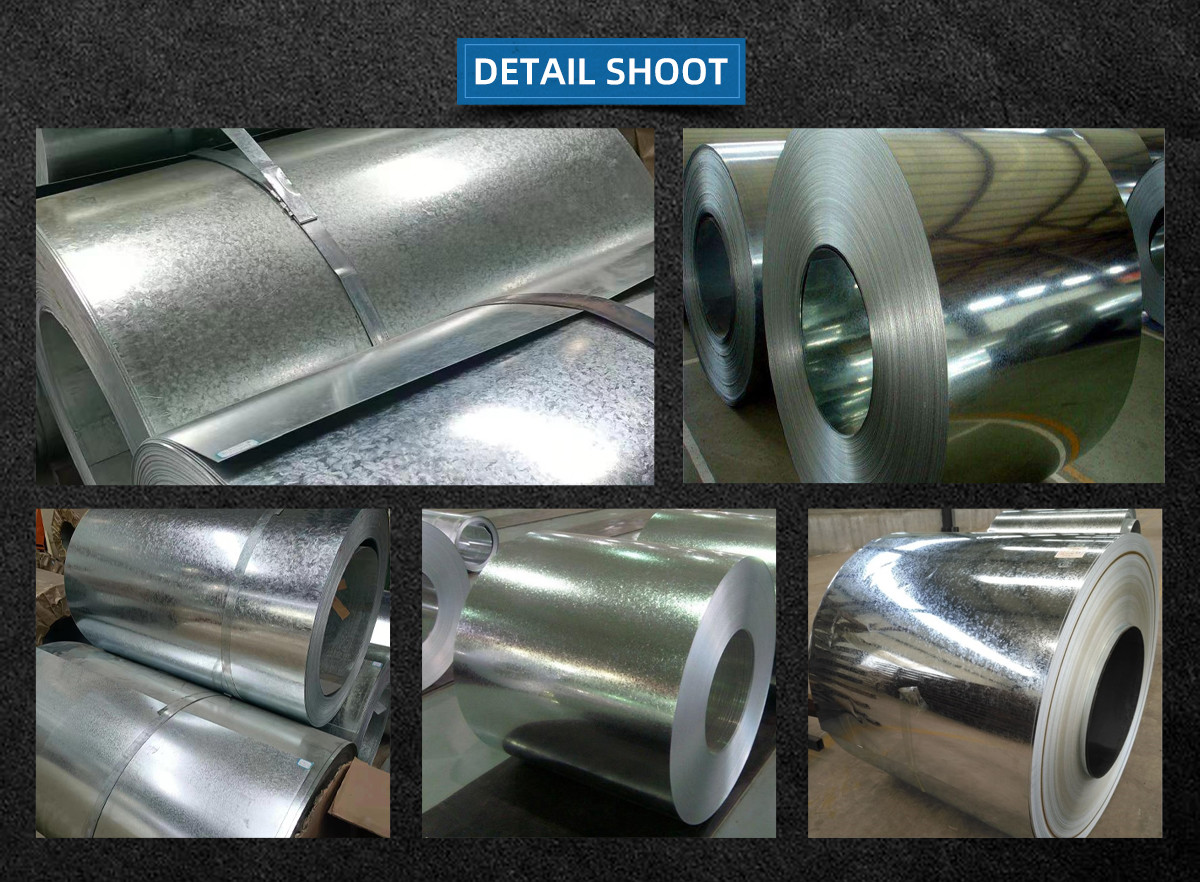 GI Zinc Coated Galvanized Steel Coil Dx51d Dx52D SGCC For Decoration