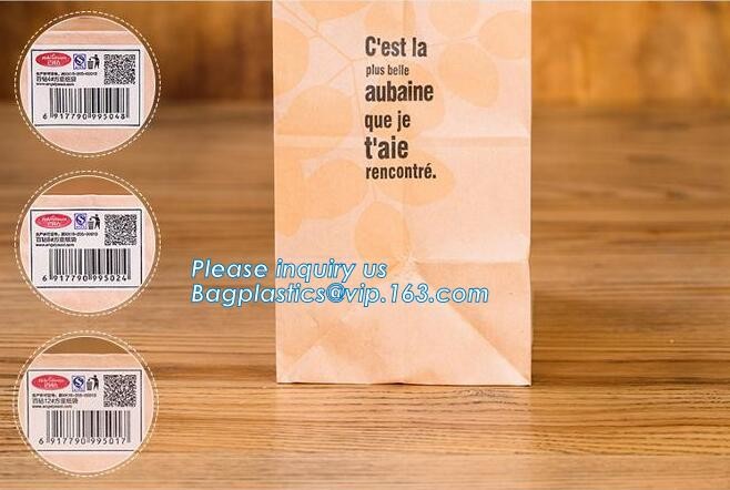 shopper carrier, pac Design Eco-friendly Plastic Bakery Bags Clear Wedding Cake Pastry Cupcake Slice Bread Packaging Bag