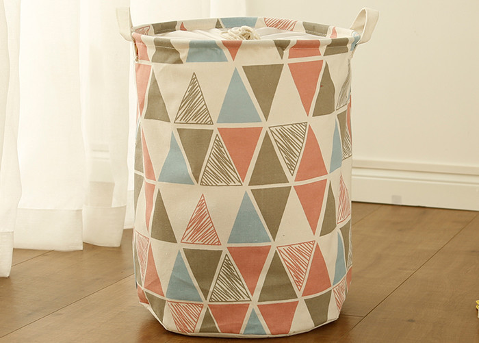 Foldable washing laundry clothes basket toy storage bag large box customizable colors banjour home