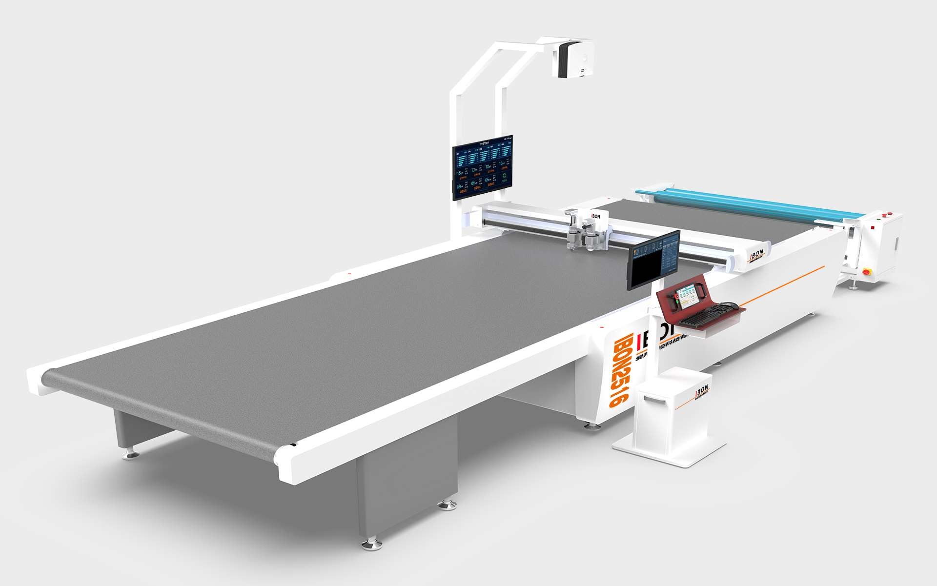 IBON1650 Upholstery Cutting Machine 10KW Auto Fabric Cutting Machine