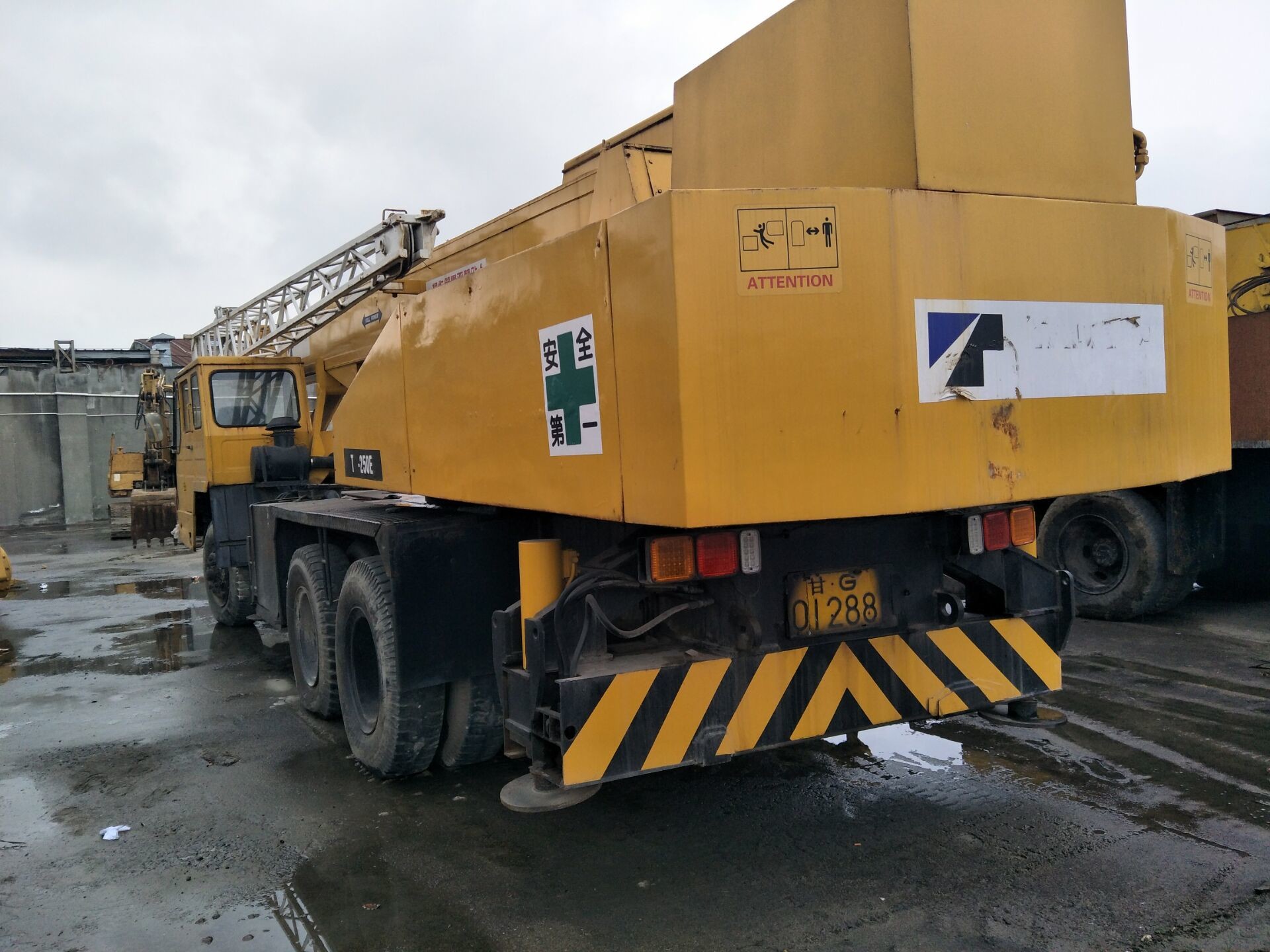 Used Tadano 25 ton TL-250 TG-250 Mobile Truck Crane For Sale