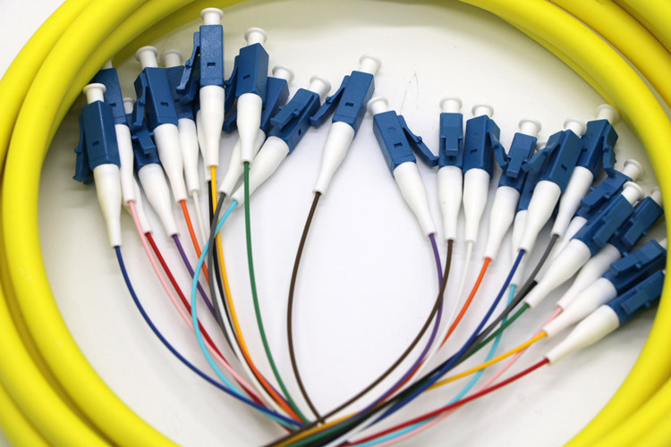 Multifiber 0.9mm,2.0mm SC/LC/FC/ST/MTRJ Connectors Fiber Optic Patch Cord