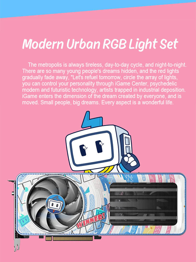 LHR Dedicated Graphics Card IGame GeForce RTX 3070 Bilibili E Sports Edition OC 8GB
