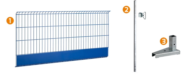 1150mm Height 50x100mm Edge Protection Barriers For Garden Safety