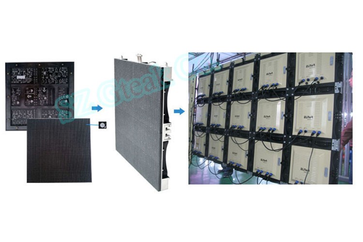 Alibaba trade assurance outdoor led display board broadcasting tv