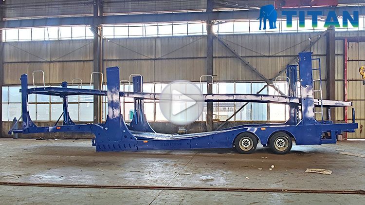 TITAN Open 2 Axle Car Hauler Trailer for Sale