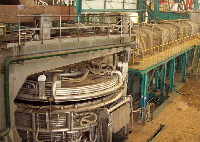 5t / 6t Dc Electric Arc Furnace For Metal Melting