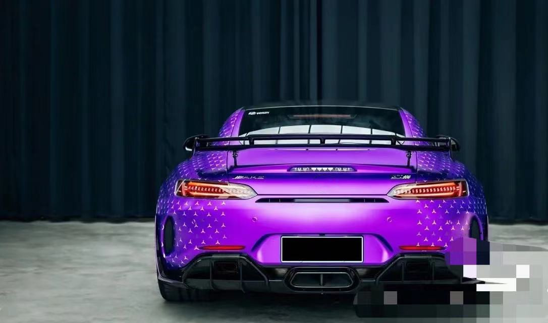 For Benz AMG GT GTC GTR Carbon Fiber Spoiler Carbon Fiber Material AMG GT GTC GTR Upgraded PRO Style Spoiler Body Kit