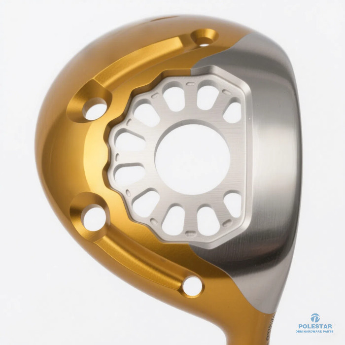 Precision Engineered For Elite Performance Titanium CNC-Machined Golf Club Head Shells