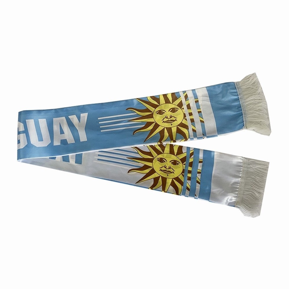 Promotional Sport Knitted Polyester Scraf Personalised Football Scarf