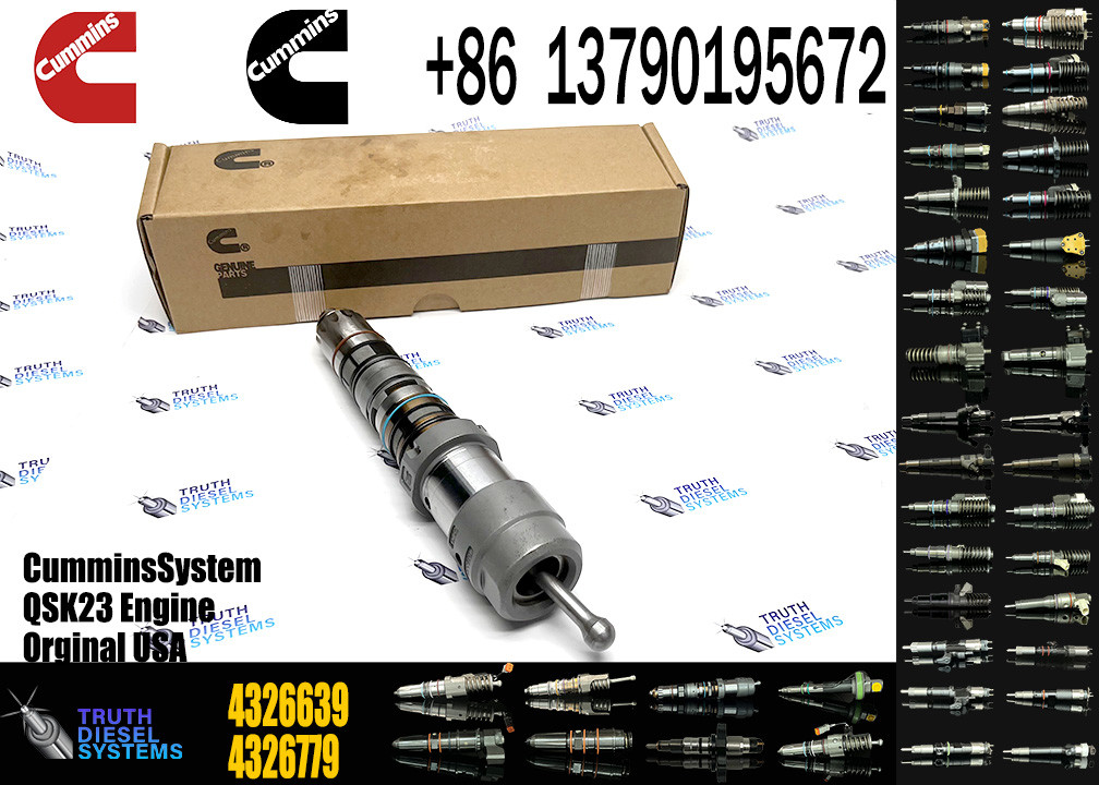 High Quality Injector 4088431 4076533 4062090 4077076 4902827 4326639 for CUMMINS QSK23 Diesel Engine
