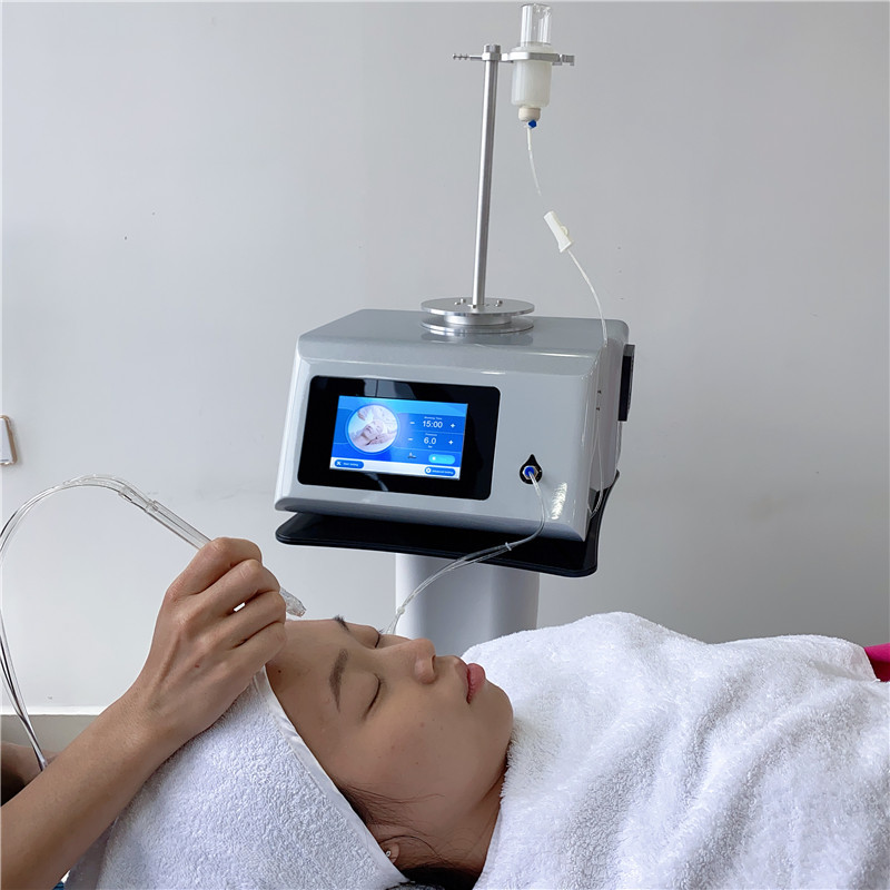 Skin spa Jet Peel machine beauty device triple line 0.15mm for better absorbing