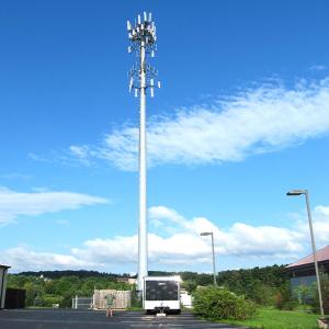 China Greenfield Self Support Steel BTS Cell Towers With Varying Antenna Mounts on sale