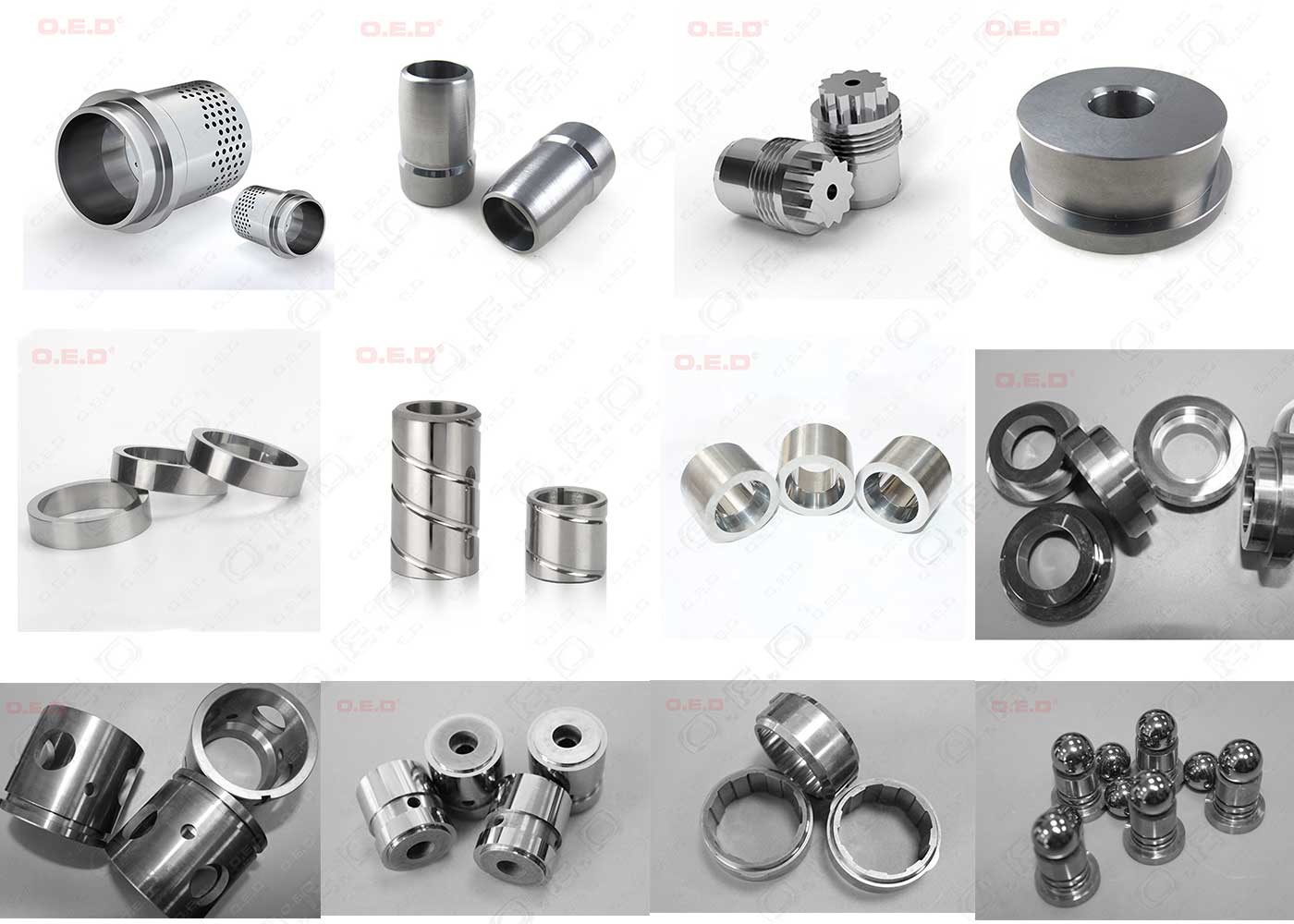 OED G20 Tungsten Carbide Wear Parts , Precision Carbide Seal Rings