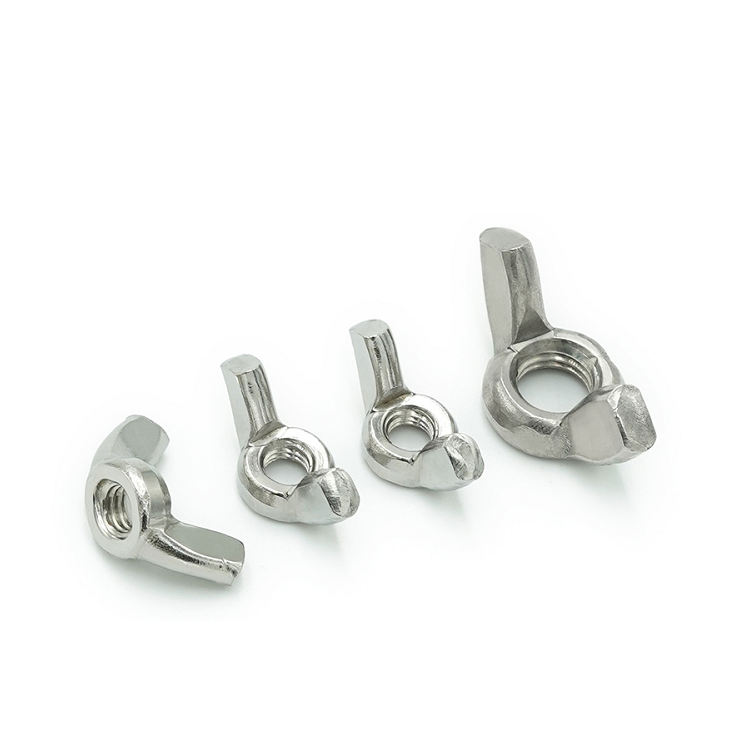 GB Standard Stainless Steel Wing Screws Butterfly Nuts 6mm 8mm 10mm for Heavy Duty