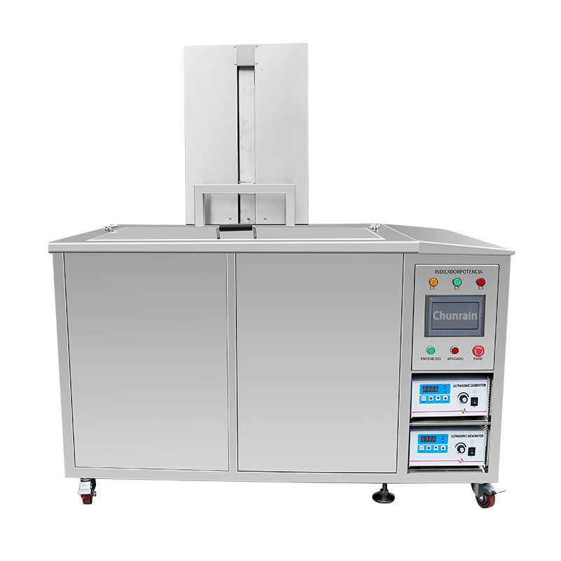 PLC Control Industrial Ultrasonic Cleaner with Lift And Filtration System 560L