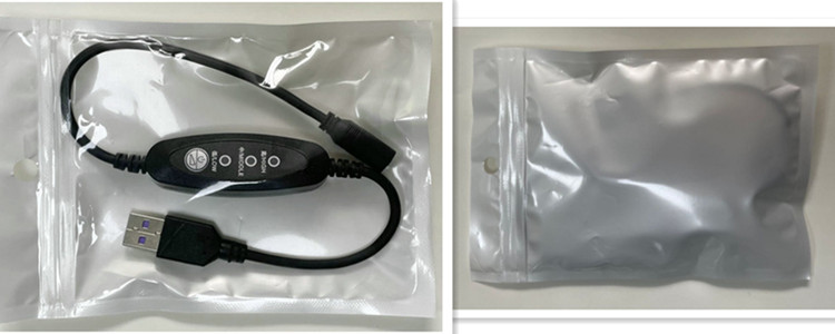 Low Voltage Usb Dc Cable 13cm Straight Angle Usb Power Switch Cable