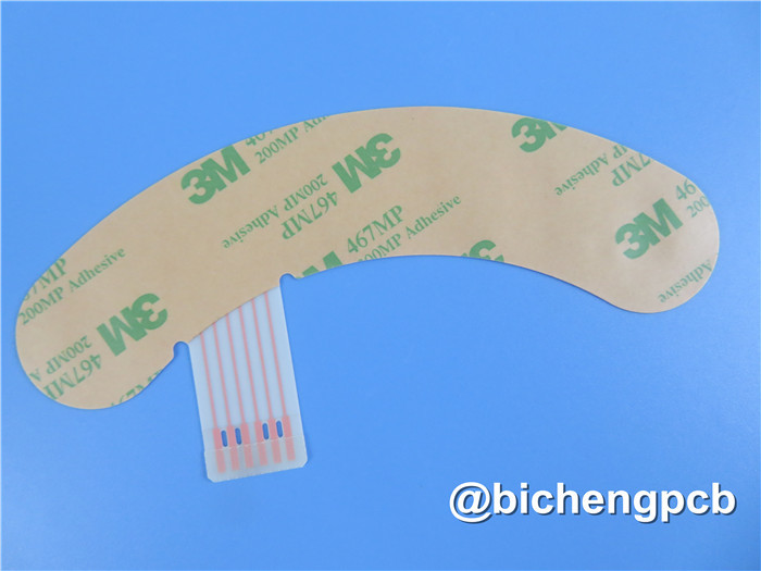 Single Sided Flexible PCBs FPC On Polyimide Substrate With 3M Tape Tesa Tape