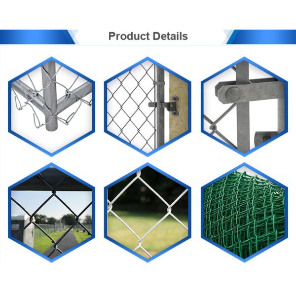 1.8 M Diamond Mesh Fence Roll Hot Dip Galvanized