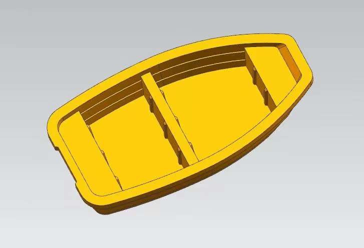 2 Meters Boat Rotational Molding Mold Strong Impact Resistance