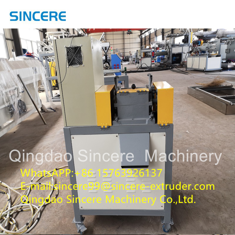 Automatic Extruder Plastic Pelletizing Line For PE PP PET Pipe Profiles Sheets Plates