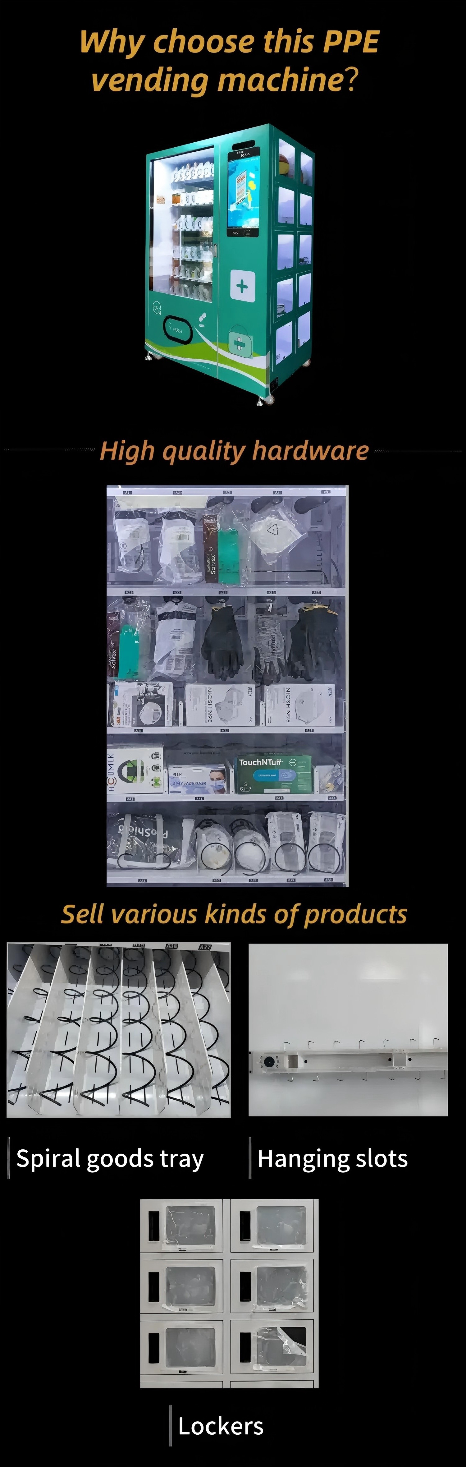 Streamline PPE Distribution in Manufacturing Environments with Self Service PPE Vending Machines