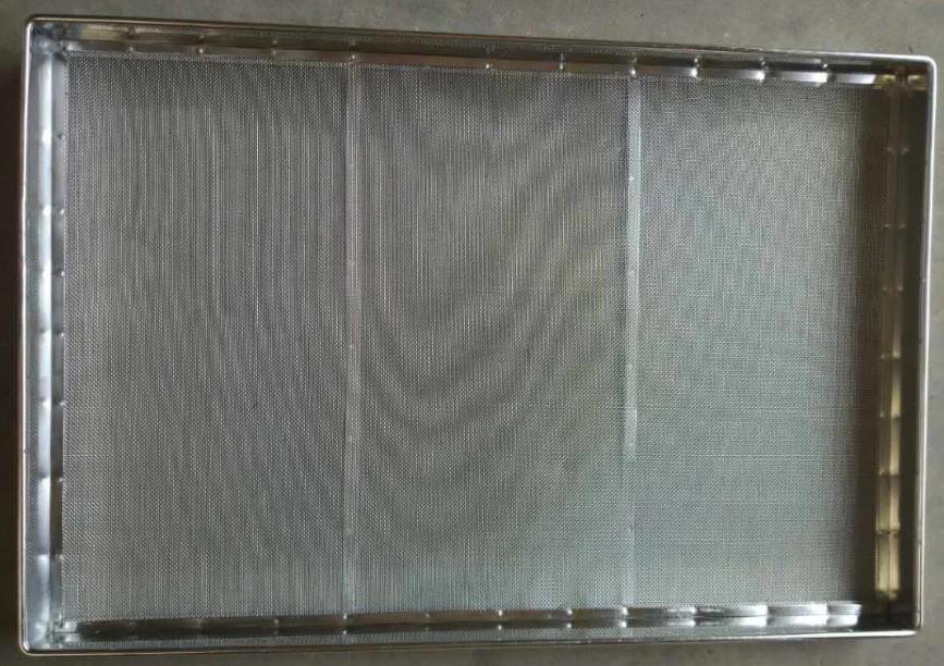 Food Grade 304L Stainless Steel Woven Wire Mesh Drying Trays 1.5m Width