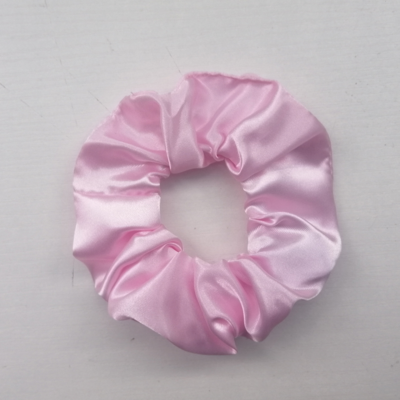 Durable Brown Stretchy Hair Ties Pack Ring Girls LED Luminous Satin Colorful Party 11cm