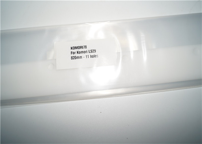 KOMORI 78 Wash Up Blade 820mm -11 Holes For Komori LS29 Printing Machine