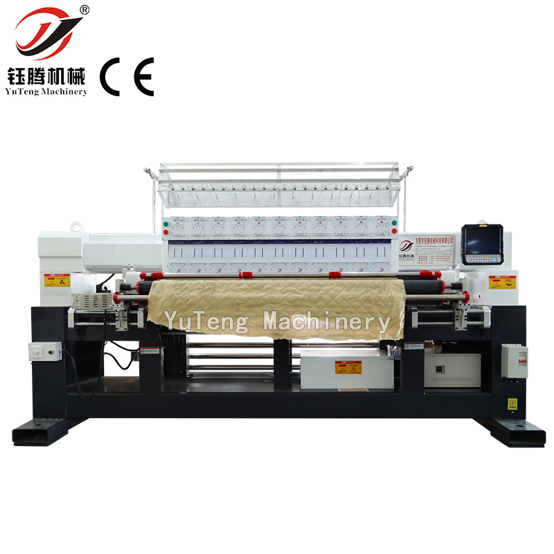 Embroidery Computerized Multi Needle Quilting Machine For Garments Textile Bedding