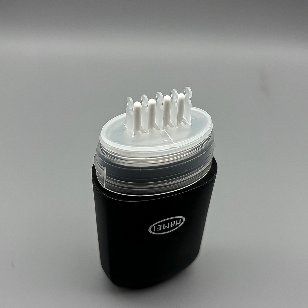 Hair Dryer Tube Scalp Applicator Liquid Comb For Hair Tube Bottle Packaging Hair Dye 4 Layers Tube With Scalp Applicator Comb