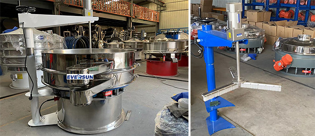 Multifunctional Brush Force Scraper Type Mechanical Sifter Screening Machines