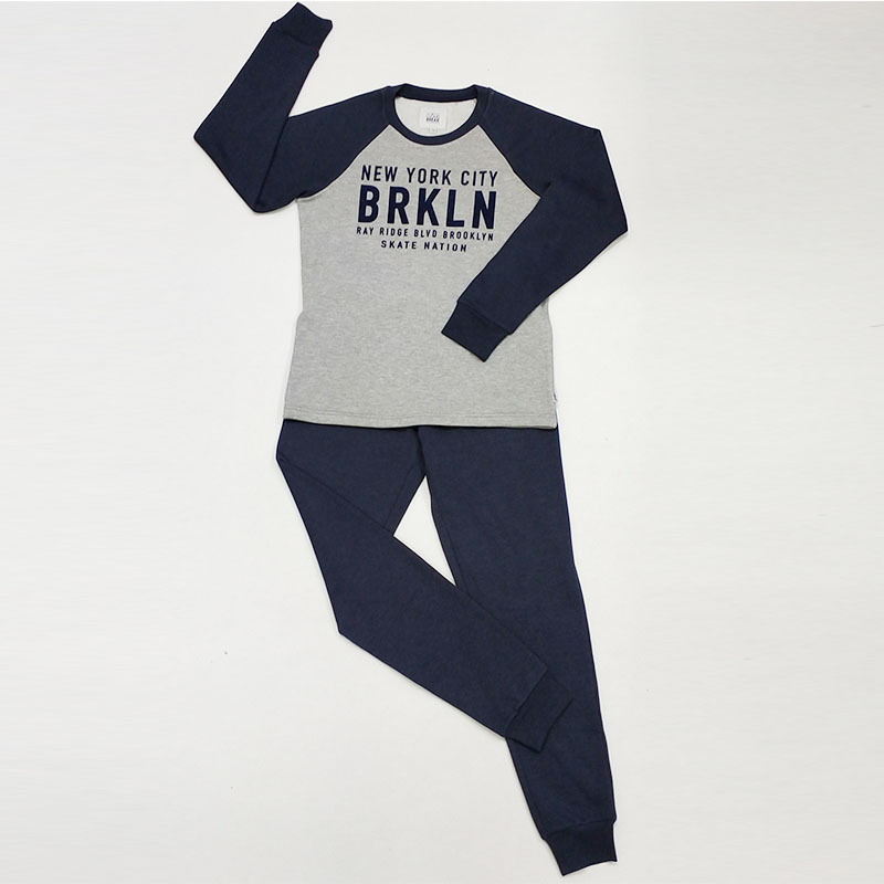 Kids Trendy Clothes Spring Fashion Custom Children Clothing Sets with Cartoon Pattern