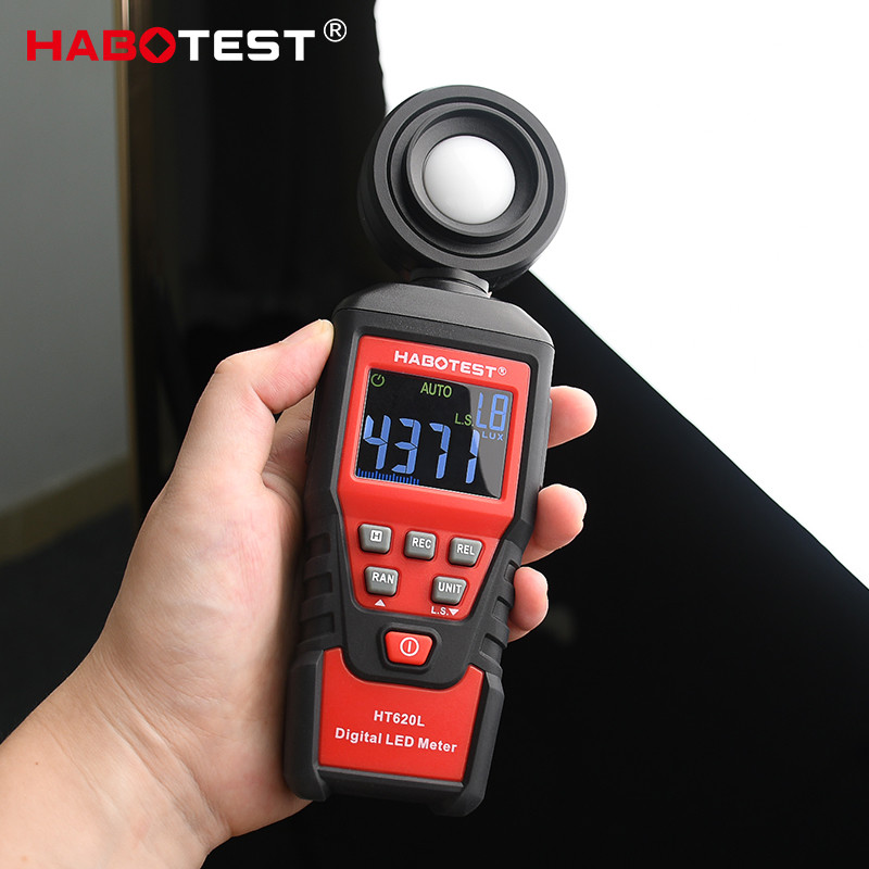 100000 Lux 2000000 Counters Digital Lux Meter , Lux Light Meter