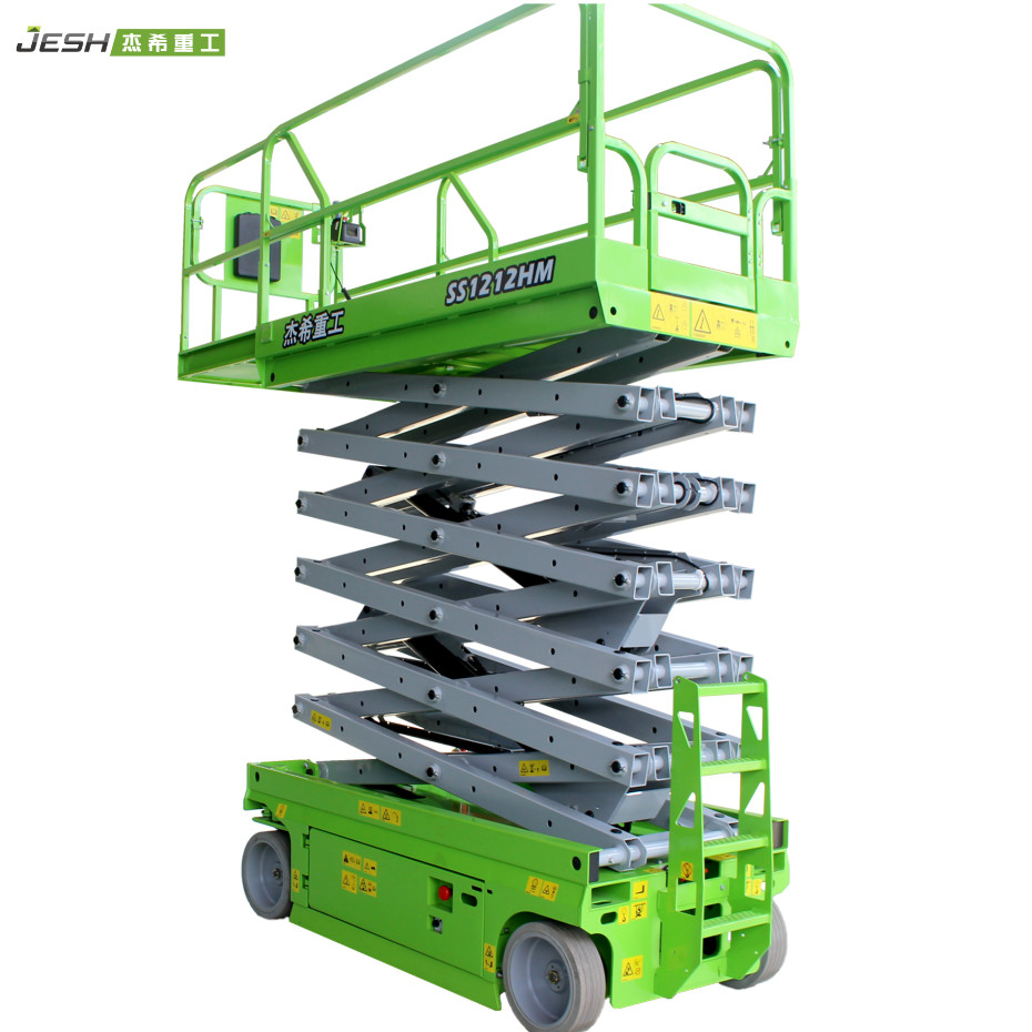 14m self propelled elevated work platform with 320kg capacity for building