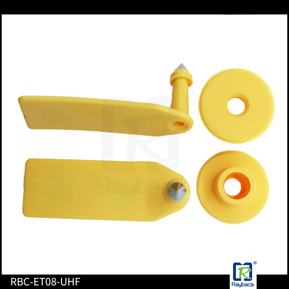 Two Pieces Small UHF RFID Ear Tag For Sheep Lamb Goat for Identification
