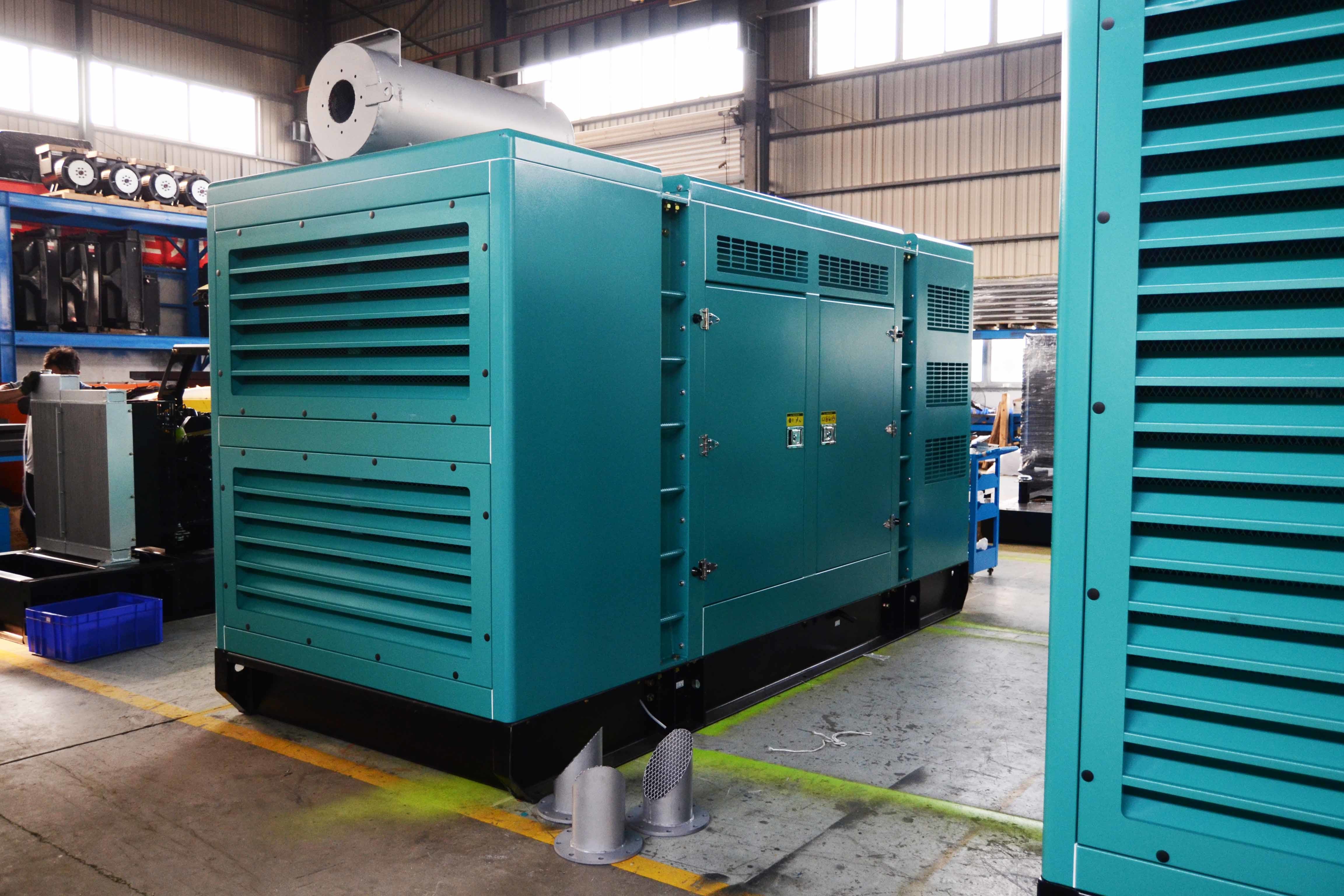 250 Kva 400 Kva Commercial Diesel Generators Silent Dg Set NT855-GA