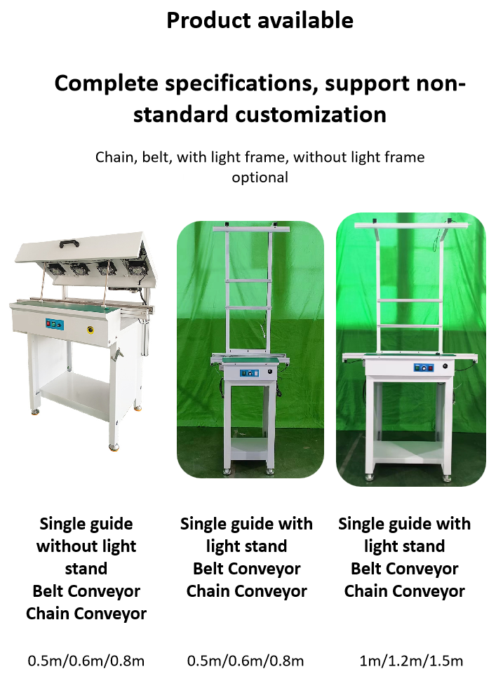 1200/1500mm Smt Conveyor Systems Professional Wear Resistant